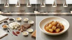 밑반찬 걱정 줄이는 ‘무·곤약 조림’—한입 크기로 빨리 졸이는 집밥 레시피