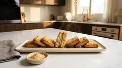 버터·달걀 없이도 바삭해요: 키나코(콩가루) 쌀쿠키 레시피