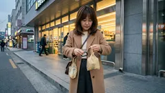 레지봉투 토트백 접기, 가방 속에서 봉투 안 잃어버리는 3단계