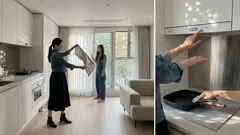 고기 냄새 1분 컷, 스프레이 없이도 집안 냄새 줄이는 젖은 수건 루틴