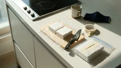 지퍼백 하나로 400매 휴대용 티슈 만들기, 부피는 줄이고 매수는 그대로