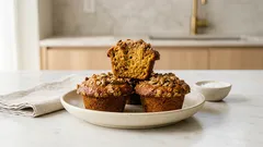 가을 향 가득한 펌프킨 스파이스 머핀: 오트·아몬드가루로 촉촉하게 굽는 법