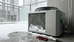 눈 오는 날 난방이 약해졌다면 에어컨 실외기부터 확인하세요