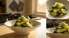 오이 2개로 1시간 완성: 시오코지(소금누룩) 오이 아사즈케 레시피